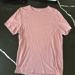 J. Crew Light Pink Short Sleeve Tee
